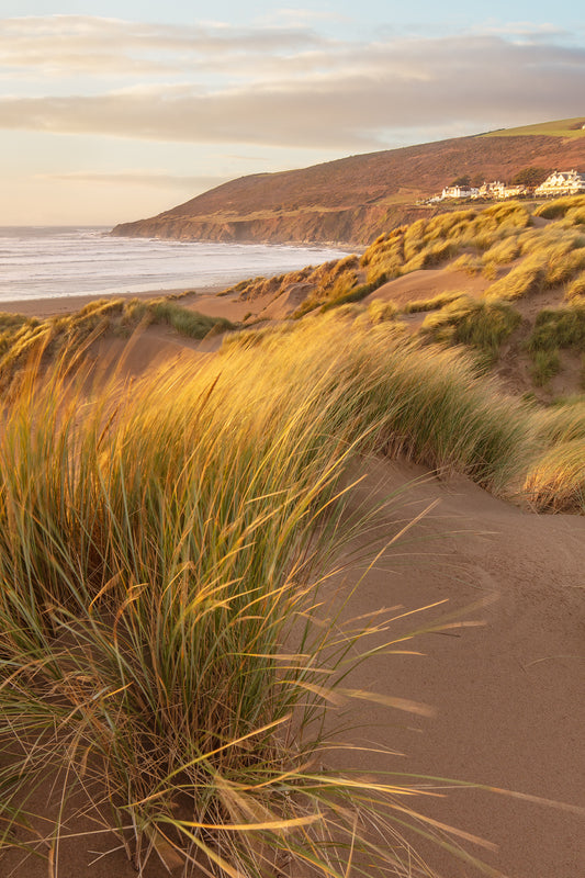 Saunton Beach Windy Dunes