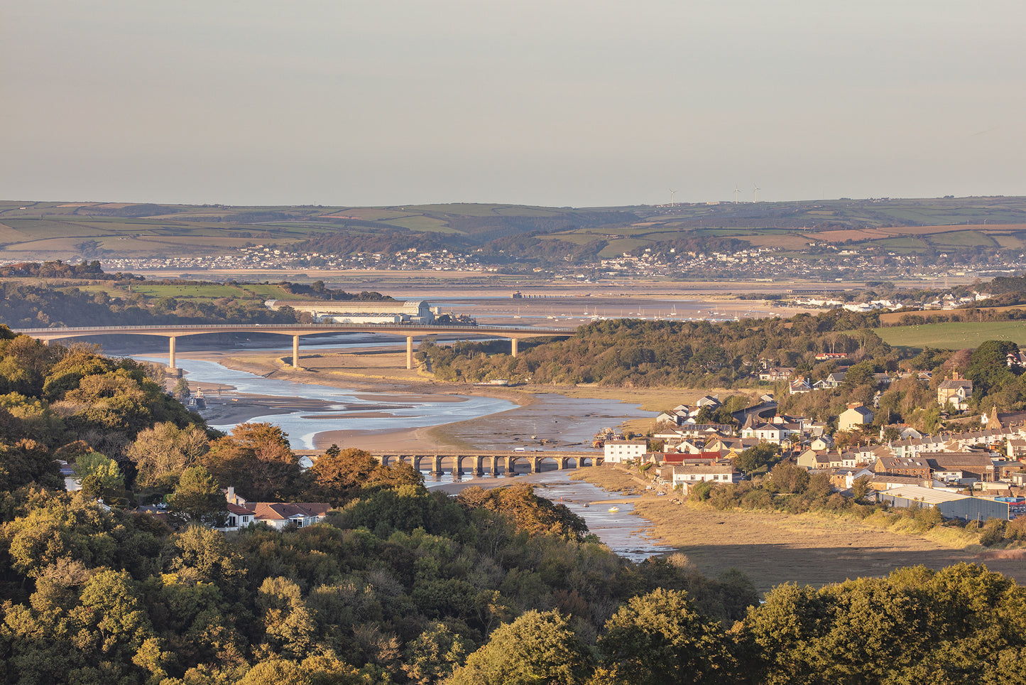 Above Bideford Summer