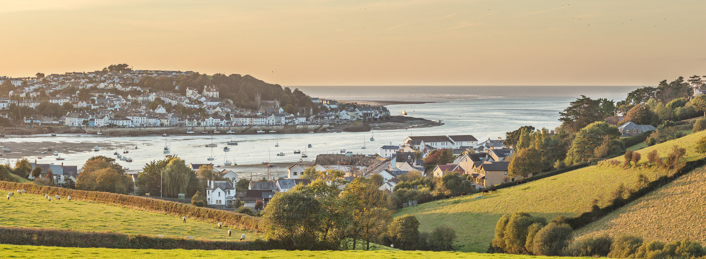 Above Instow Summer Panorama