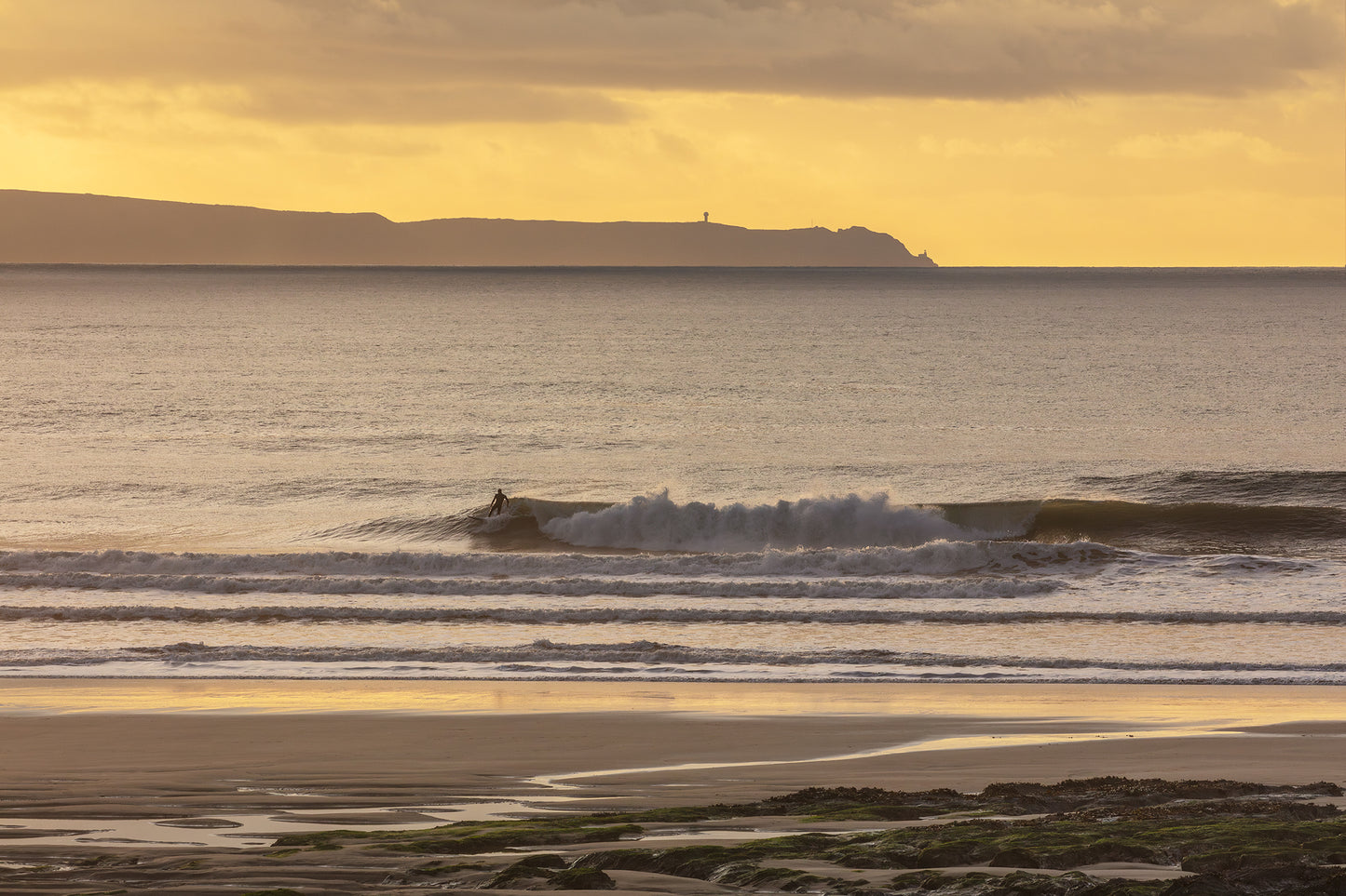 Croyde Beach towards Hartland Point