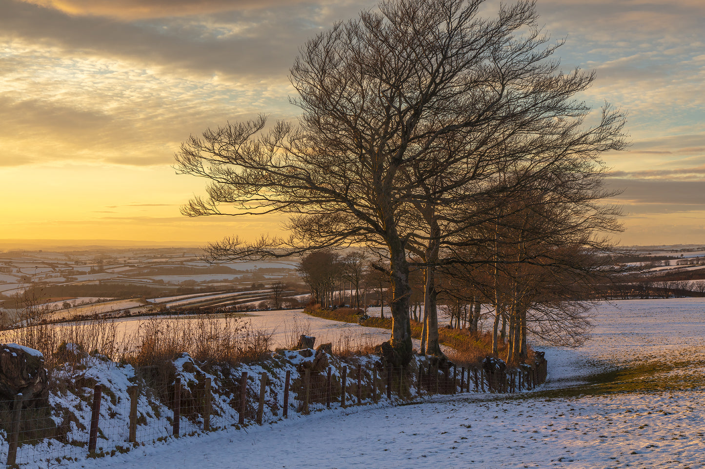 Exmoor Winter Sunset