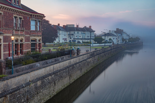 Barnstaple Foggy Hightide