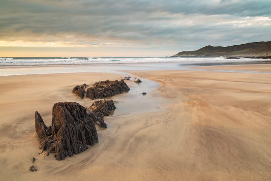 Combesgate Beach Lowtide