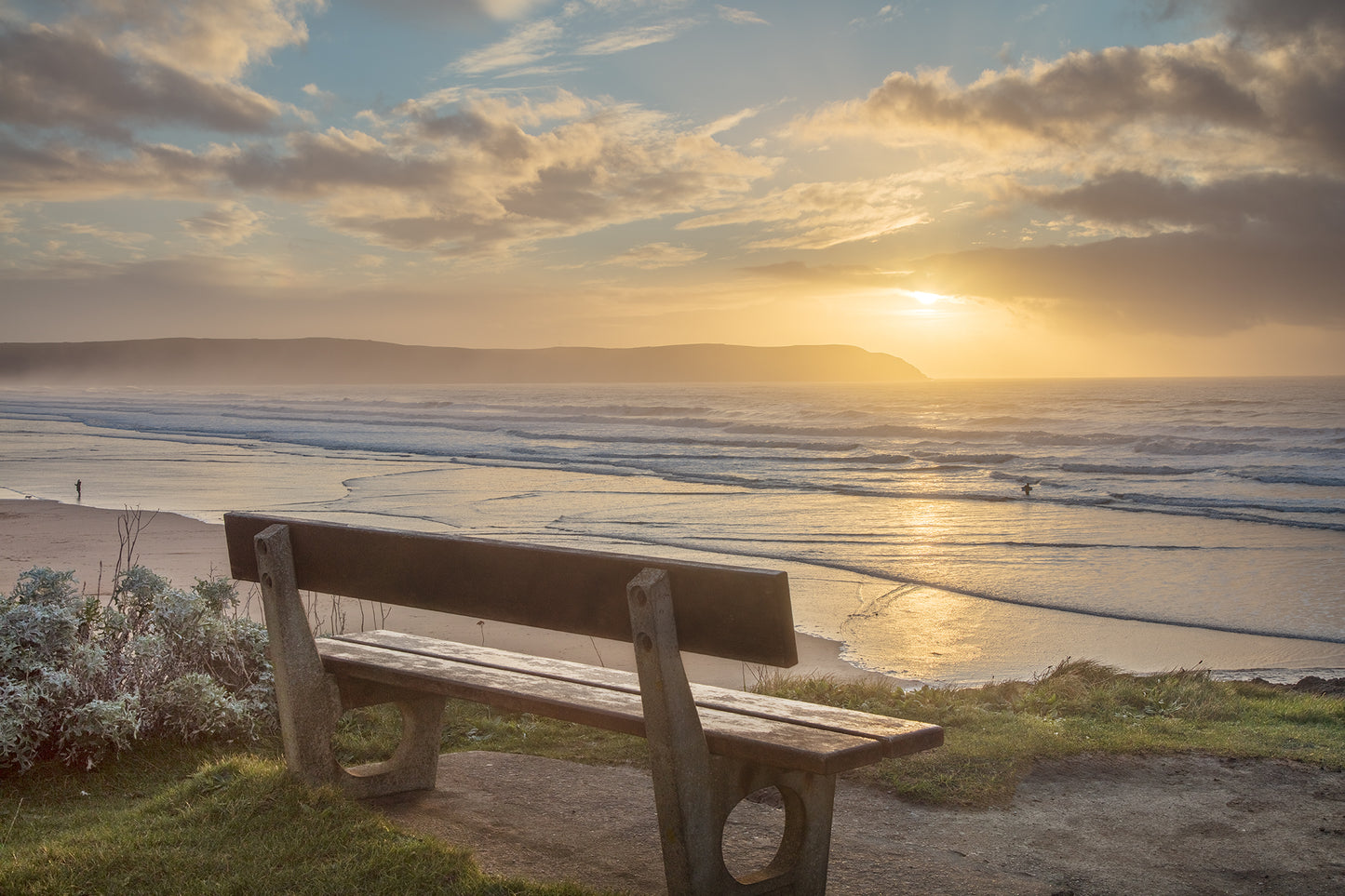 Woolacombe Beach Sun set