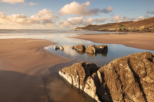 Combesgate Beach Lowtide