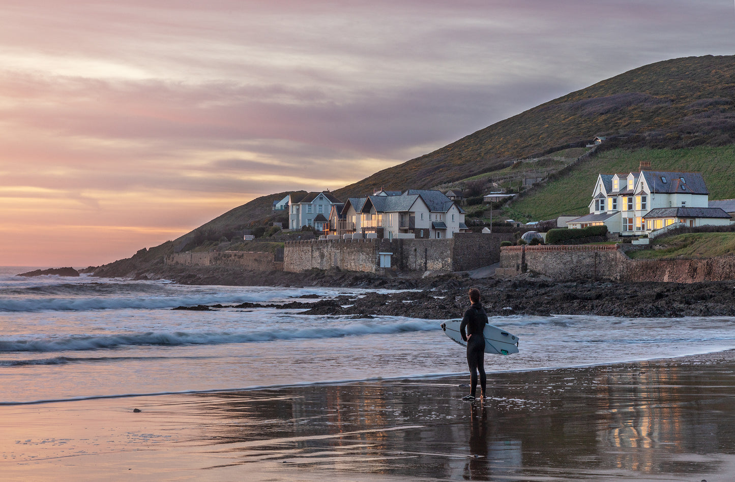 Croyde Beach Sunset