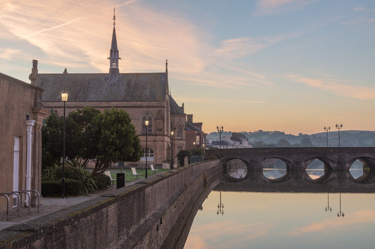 Barnstaple Town Square Sunrise