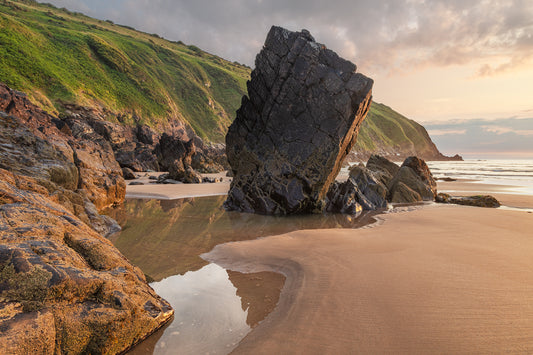 Putsborough Beach Low tide