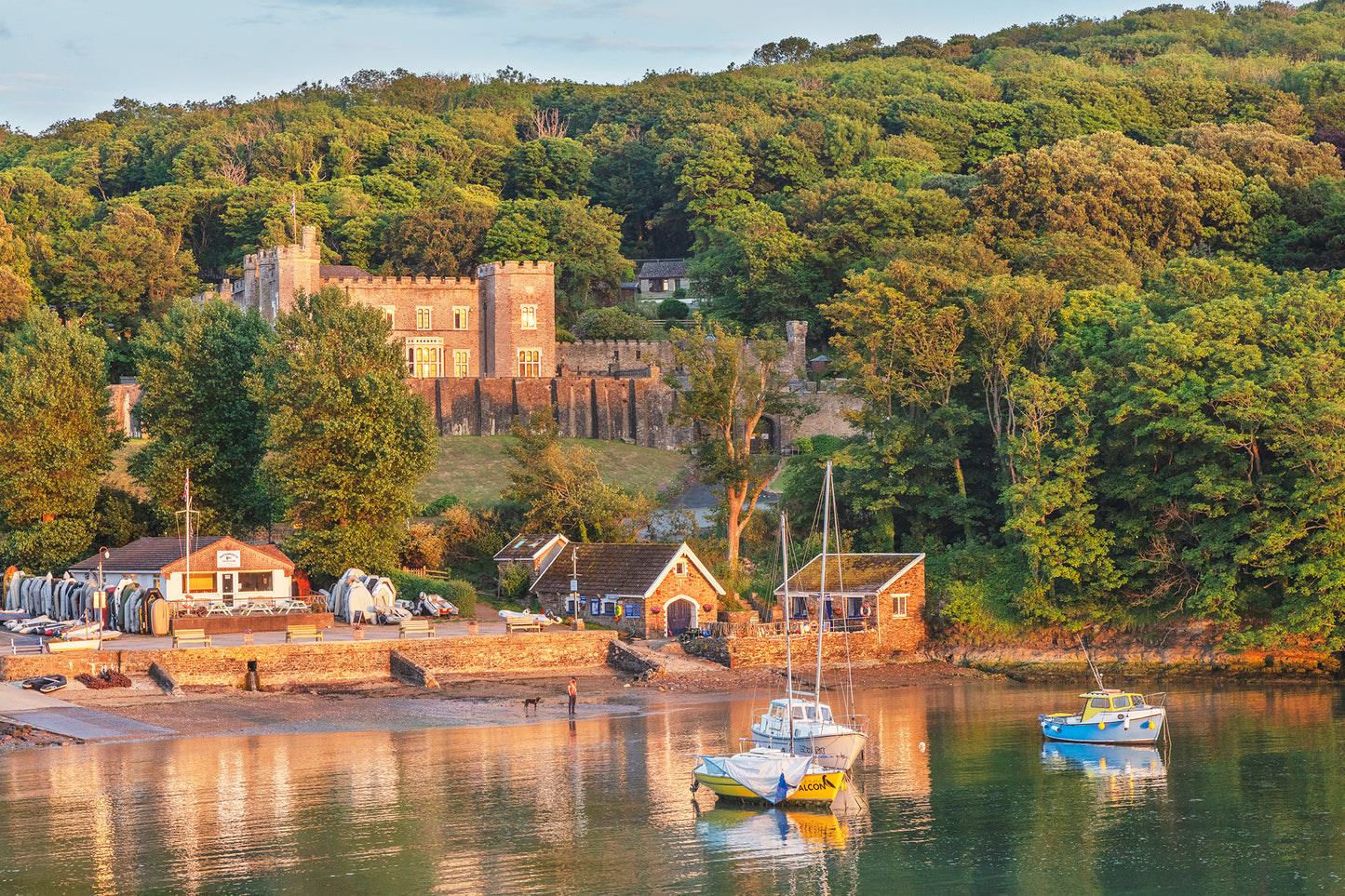 Watermouth Castle Hightide