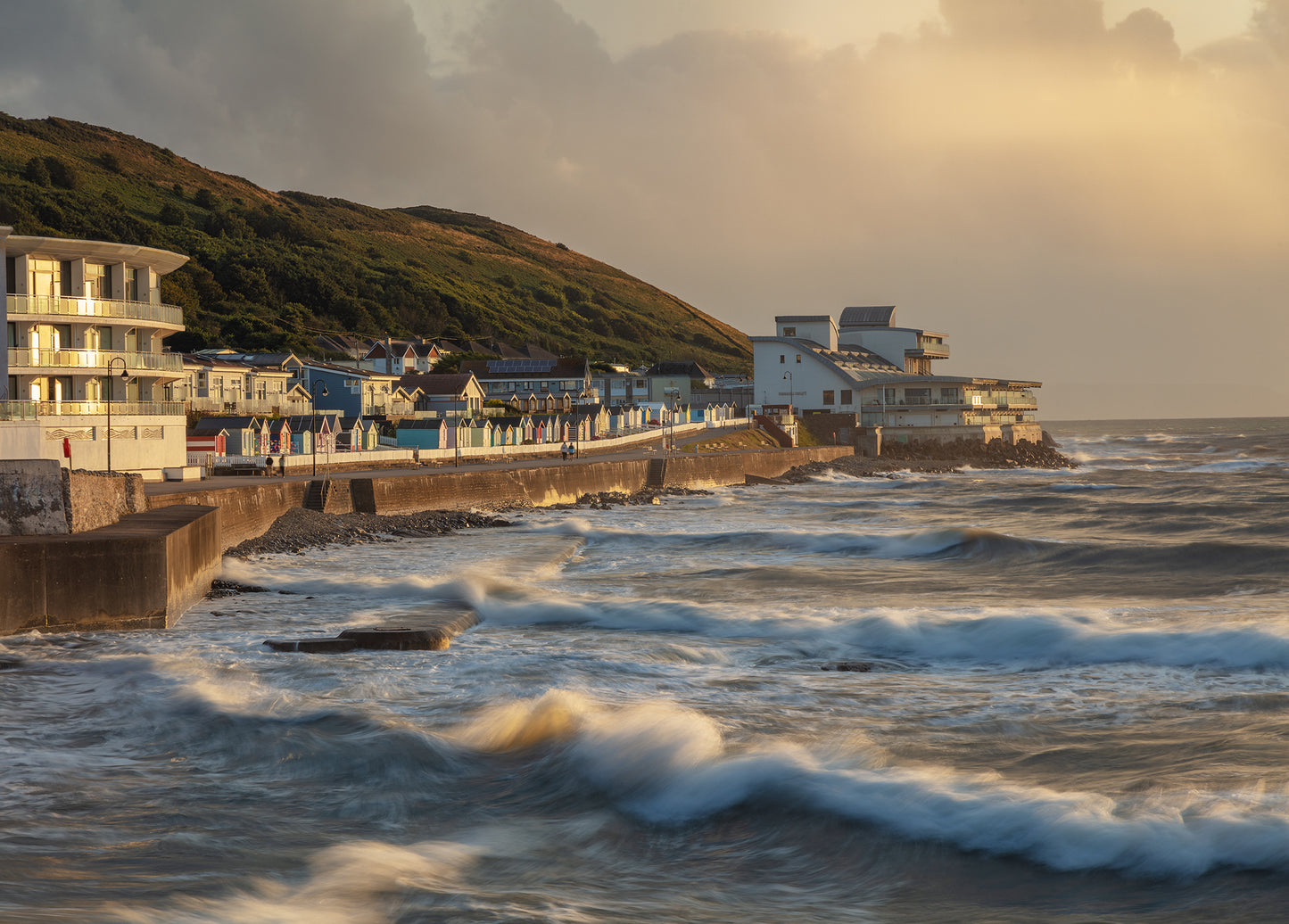 Westward Ho Stormy Waves