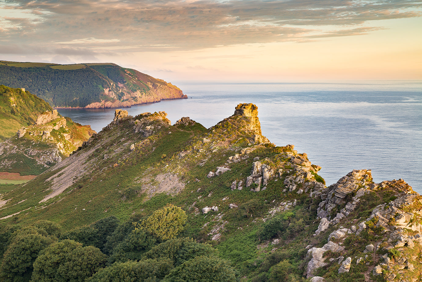 Valley of the Rocks in Summer