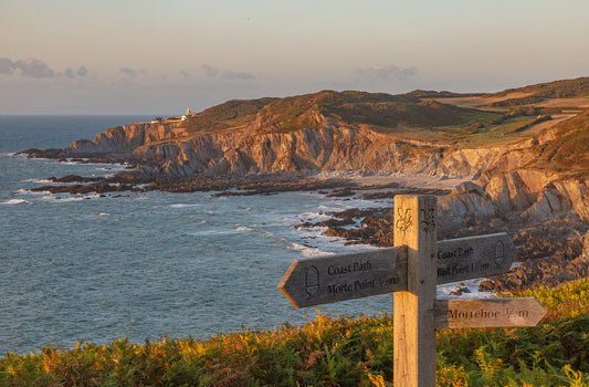 Morte Point Towards Rockham Beach