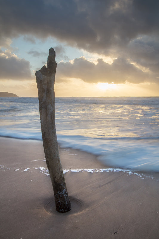 Woolacombe Beach Stormy
