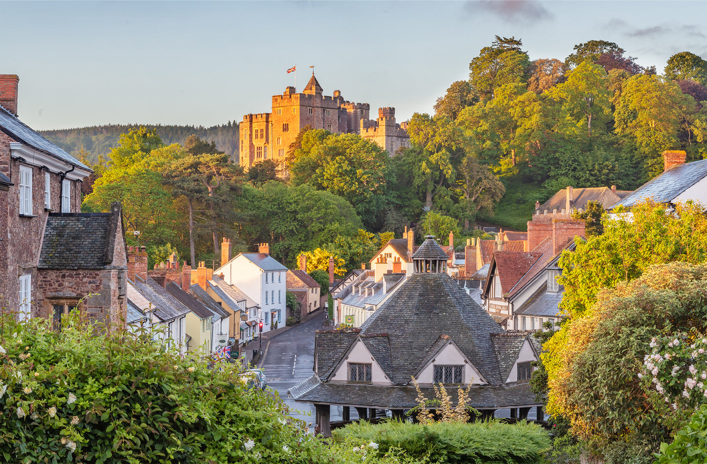 Dunster Towards The Castle