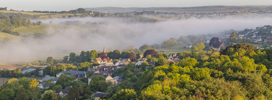 Above Bishop's Tawton Panorama