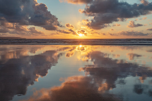 Westward Ho Sunset Reflections