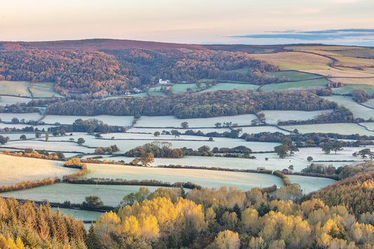 Towards Selworthy Church