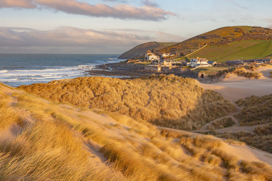 Croyde Beach Dunes Morning
