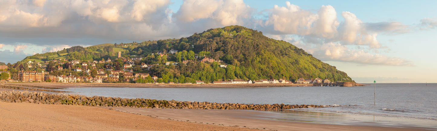 Blue Anchor Beach Panorama