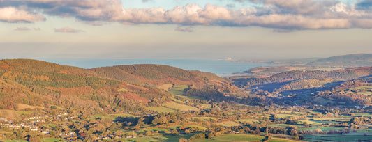 Minehead from Dunkery Panorama