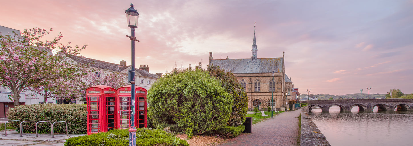 Barnstaple Square Panorama