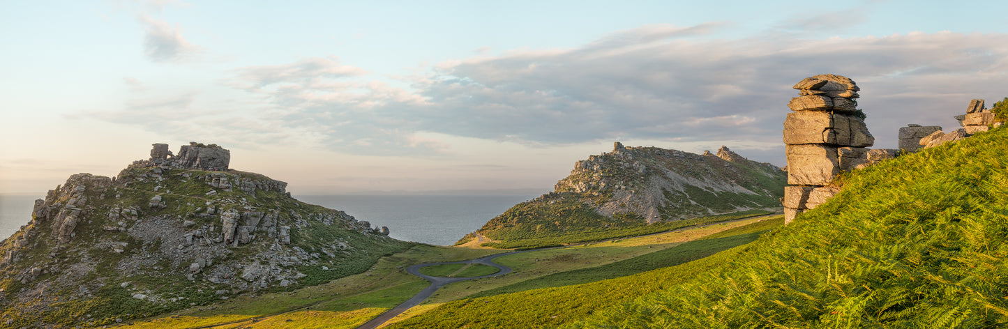 Valley of Rocks Panorama